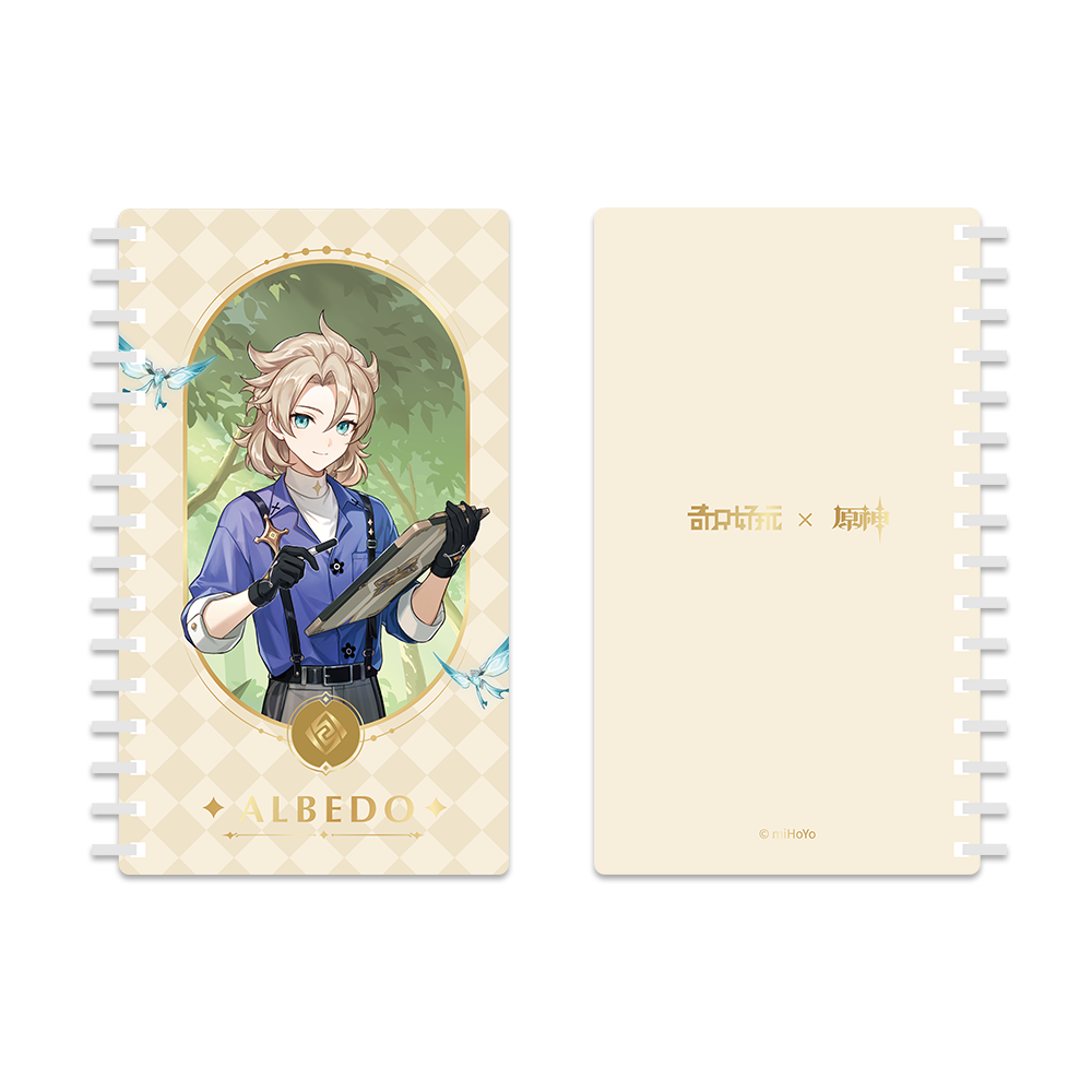 [Official Merchandise] Forest Adventure Series: Single Sheet Clip & Notebook & Shikishi & Badge | M&G Stationery X Genshin Impact