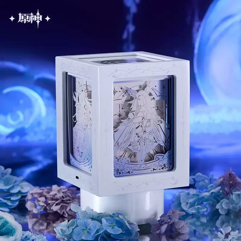 [Pre-Order] Selenic Chronicles Series Rotating Paper Carved Night Light Music Box Gift Set | Genshin Impact (Oct 2026)