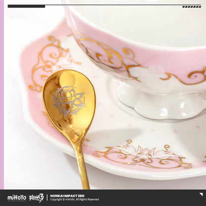 [Official Merchandise] Spotless Leisure Elysia Impression Cup and Saucer Set | Honkai Impact 3rd