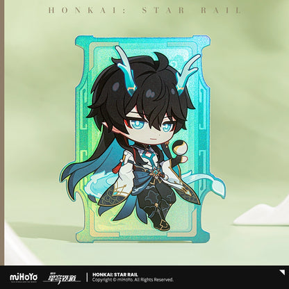 [Pre-Order] Express Travel Notes Series Chibi Holographic Collectible Ticket | Honkai: Star Rail (Within 200 Days)