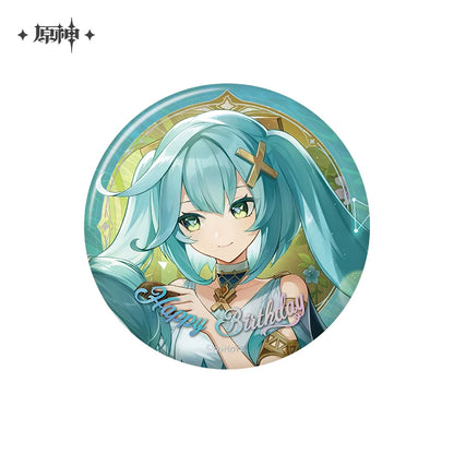 [Pre-Order] Birthday Series Character Badges 2025 Vol.2 | Genshin Impact (May 2026)