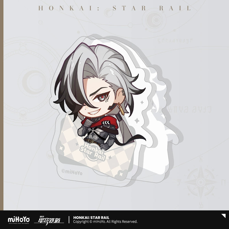 [Pre-Order] Nameless Medal Series Acrylic Clip | Honkai: Star Rail (Within 200 Days)