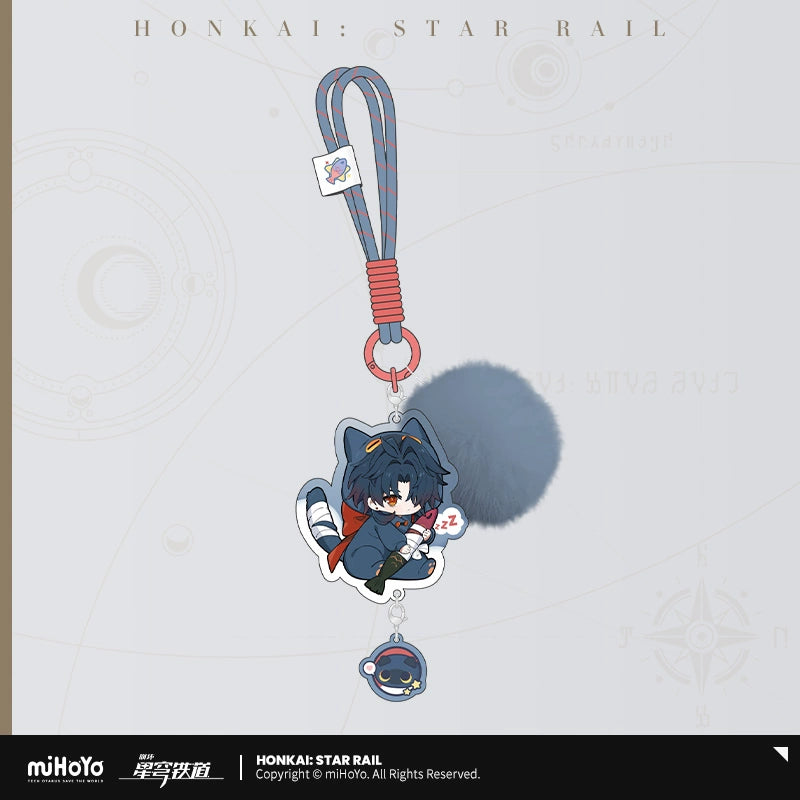 [Pre-Order] Boys’ Dormitory Series Chibi Acrylic Charm | Honkai: Star Rail (Within 200 Days)