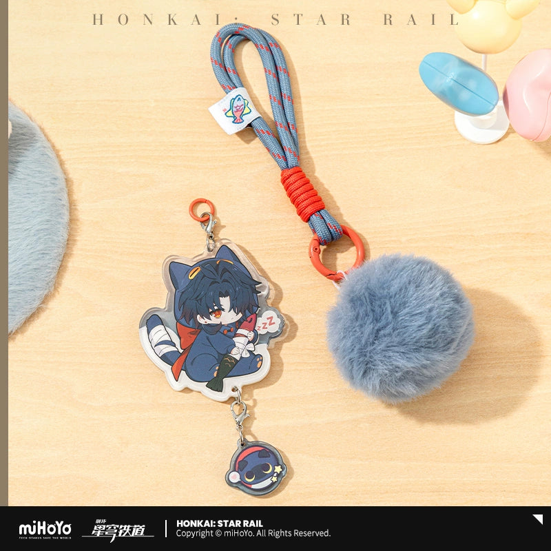 [Pre-Order] Boys’ Dormitory Series Chibi Acrylic Charm | Honkai: Star Rail (Within 200 Days)
