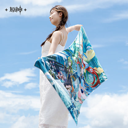 [Official Merchandise] Genshin Impact Summer Festival 2023: Acrylic Block / Mouse Pad / Beach Towel