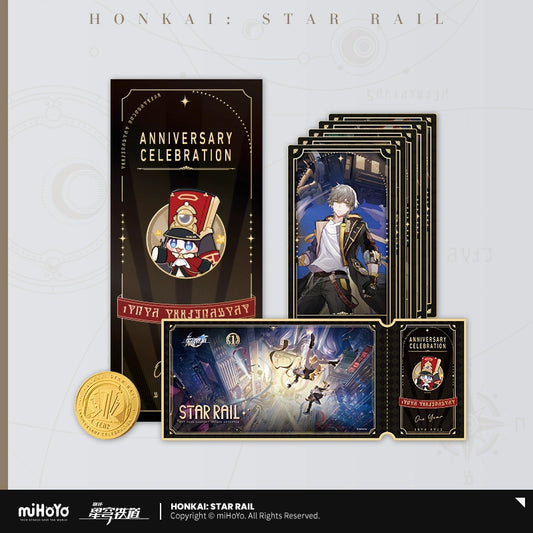 [Official Merchandise] 1st Anniversary Collectible Cards Set | Honkai: Star Rail