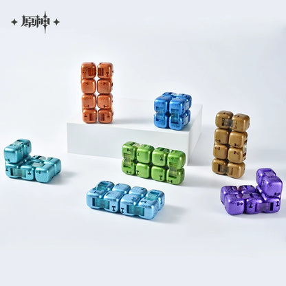 [Official Merchandise] Hypostasis Series: Fingertip Building Block Toys | Genshin Impact