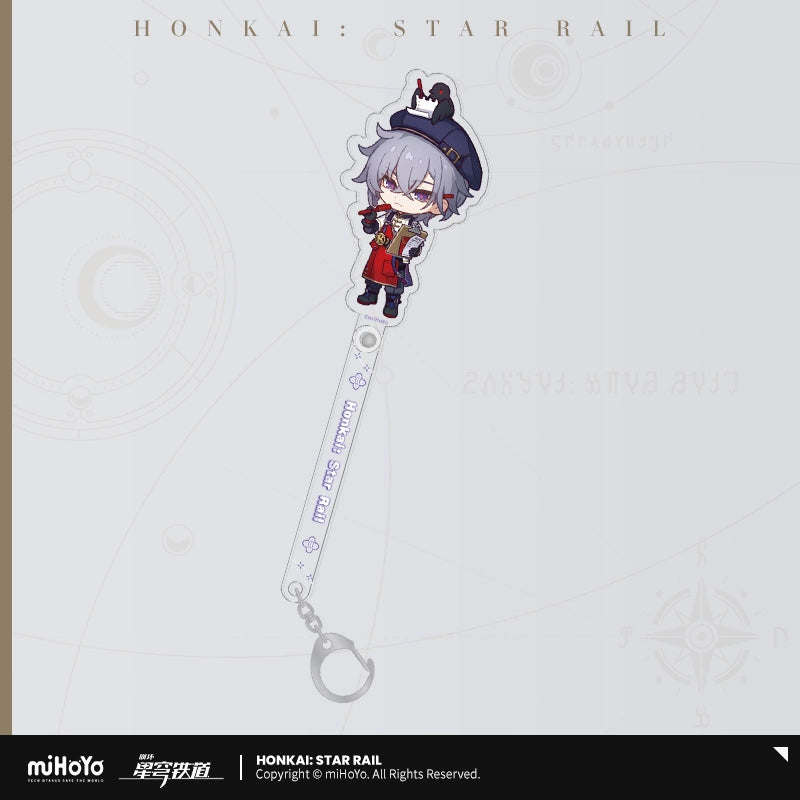 [Official Merchandise] KFC Series Chibi Illustration Acrylic Photo Stick | Honkai: Star Rail