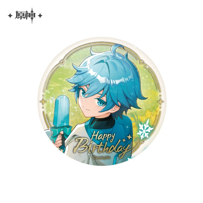 [Official Merchandise] Birthday Series Badge Vol.2 | Genshin Impact