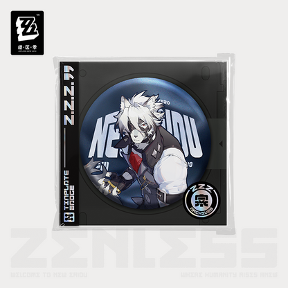 [Pre-Order] Illustration Series Tinplate Badges Victoria Housekeeping | Zenless Zone Zero (Oct 2024)