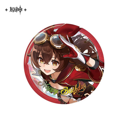 [Pre-Order] Birthday Series Character Badges 2025 Vol.2 | Genshin Impact (May 2026)