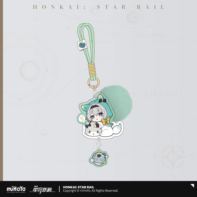 [Pre-Order] Girls’ Dormitory Series Chibi Acrylic Charm | Honkai: Star Rail (Within 200 Days)