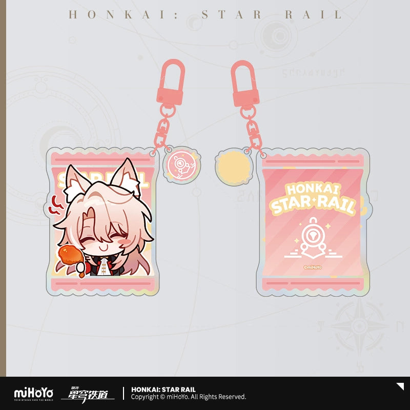[Official Merchandise] KFC Series Chibi Sticker Pack Acrylic Charm | Honkai: Star Rail