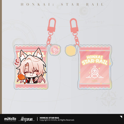 [Official Merchandise] KFC Series Chibi Sticker Pack Acrylic Charm | Honkai: Star Rail