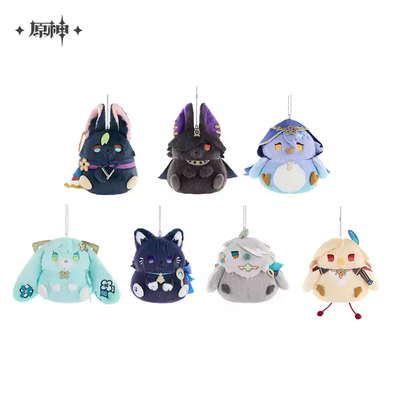 [Pre-Order] Genshin Pet Onigiri Reunion Round Series Hangable Plushies | Genshin Impact (Dec 2026)