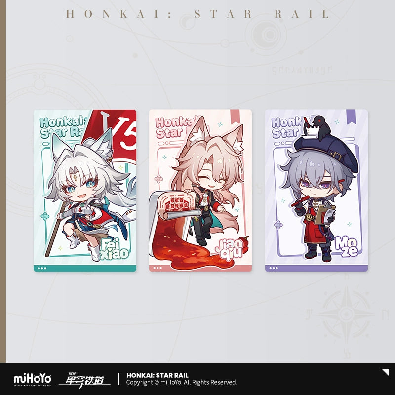 [Official Merchandise] KFC Series Chibi Illustration Holographic Collectible Card | Honkai: Star Rail