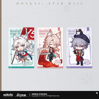 [Official Merchandise] KFC Series Chibi Illustration Holographic Collectible Card | Honkai: Star Rail