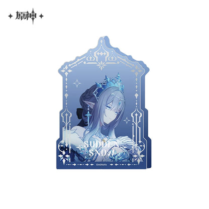 [Pre-Order] Sudden Snow Series Merchandise Thick Acrylic Ornament | Genshin Impact (Jan 2027)