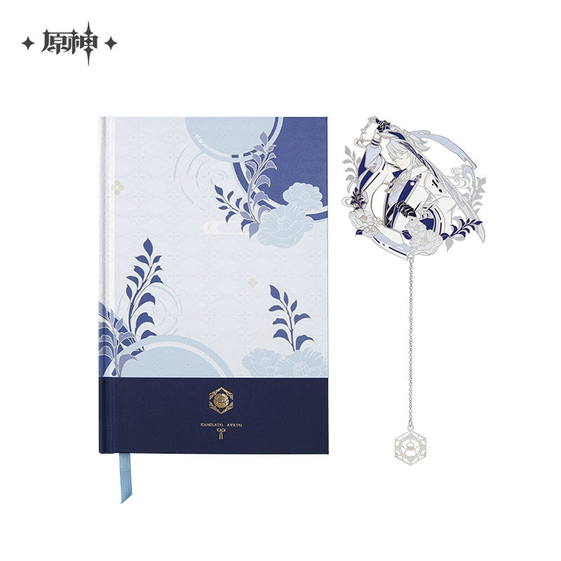 [Pre-Order] Kamisato Ayato Theme Impression Series Notebook & Bookmark Gift Box | Genshin Impact (Nov 2025)