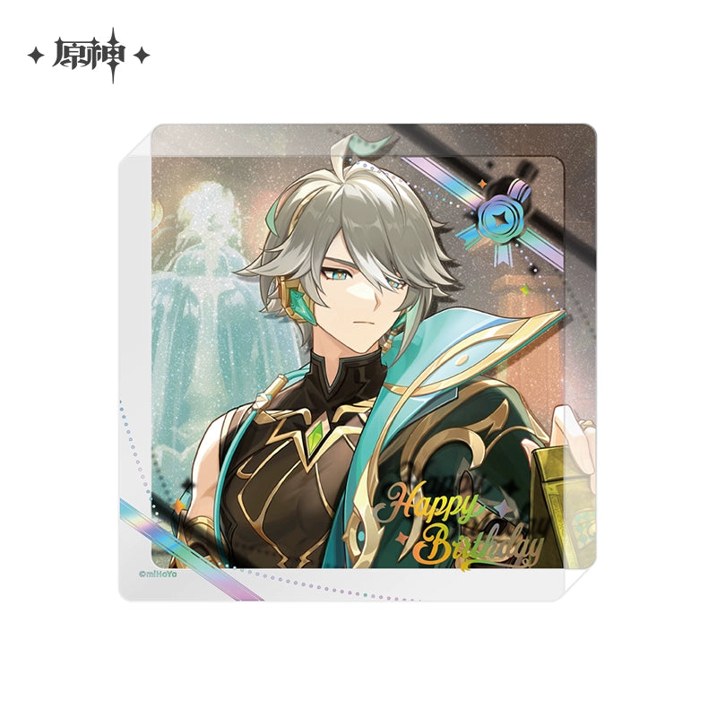 [Pre-Order] Birthday Series Character Thick Acrylic Coasters 2025 | Genshin Impact (Nov 2025)