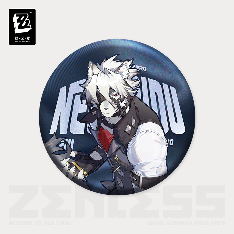 [Pre-Order] Illustration Series Tinplate Badges Victoria Housekeeping | Zenless Zone Zero (Oct 2024)