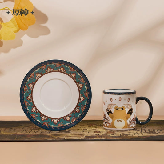 [Official Merchandise] "Flavors of the World" Tableware Set - Cup, Saucer, Table Mat | Genshin Impact