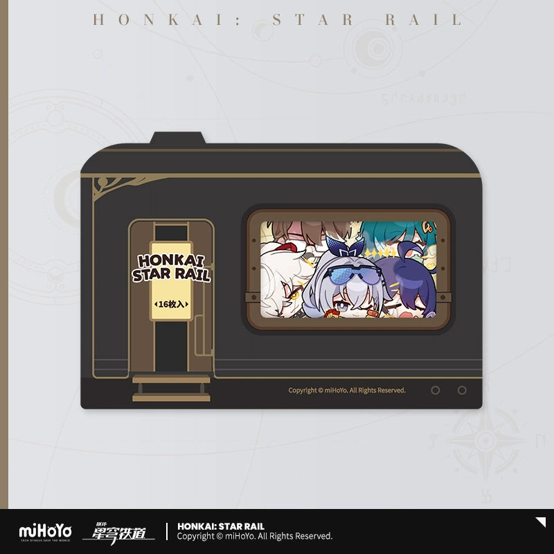 [Official Merchandise] Pom-Pom Exhibition Hall Series: Chibi Sticker Pack | Honkai: Star Rail