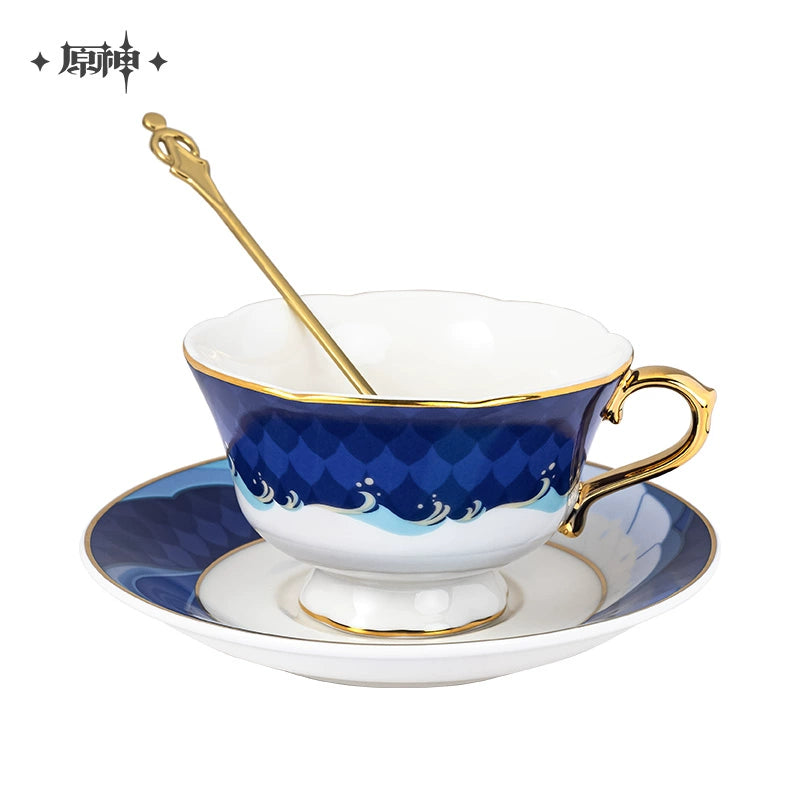 [Official Merchandise] “Endless Solo of Solitude” Furina Impression Afternoon Tea Cup and Saucer Set | Genshin Impact