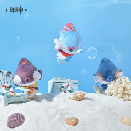 [Official Merchandise] Fontemer Series: Bubbly Seahorse Hangable Plushie | Genshin Impact