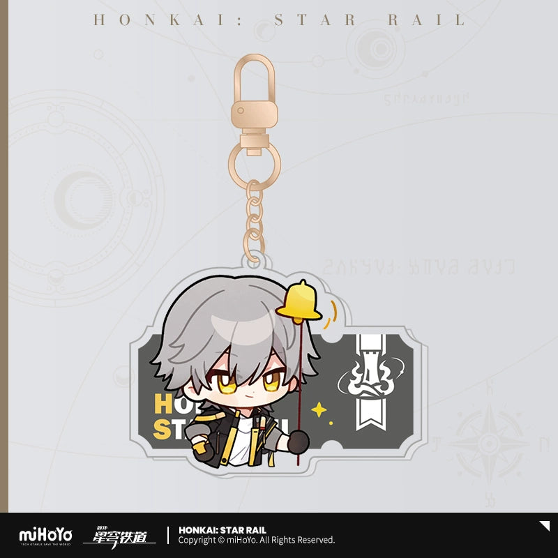 [Official Merchandise] Pom-Pom Exhibition Hall Series: Acrylic Charms | Honkai: Star Rail