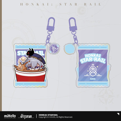 [Official Merchandise] KFC Series Chibi Sticker Pack Acrylic Charm | Honkai: Star Rail