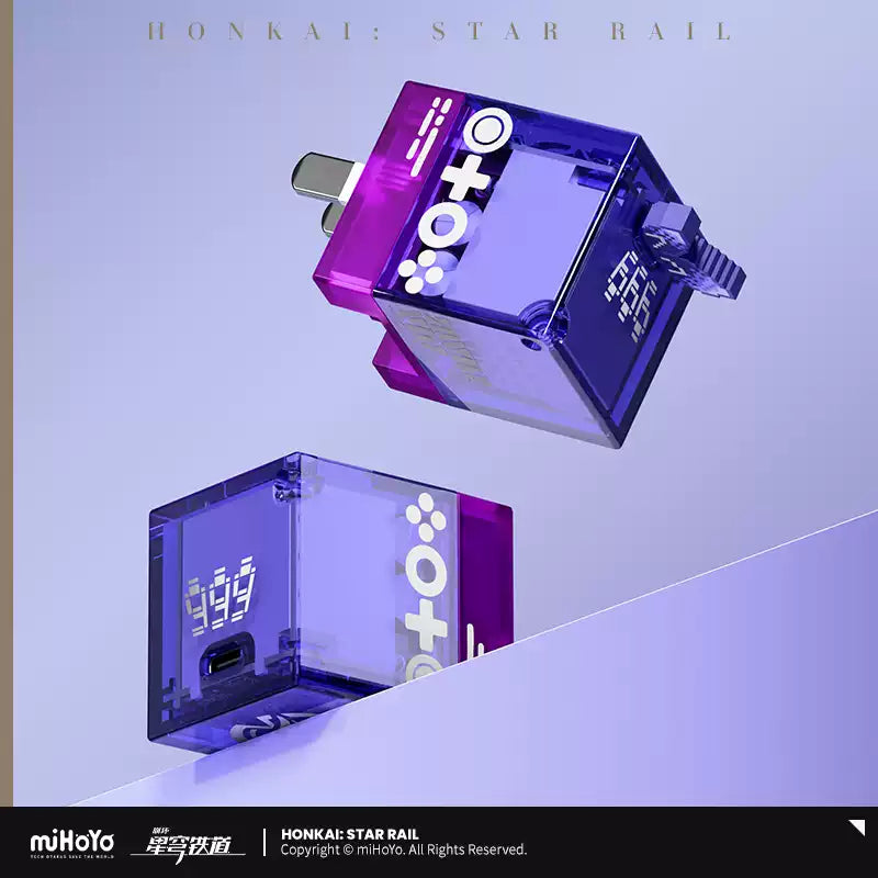 [Pre-Order] Wolf Cub Pixel Series Fast Charging Adapter & Fast Charging Data Cable | Honkai: Star Rail (Within 200 Days)