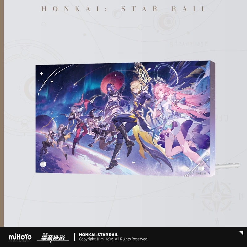 [Pre-Order] 3rd Anniversary Series Acrylic Decorative Art | Honkai: Star Rail (Within 200 Days)
