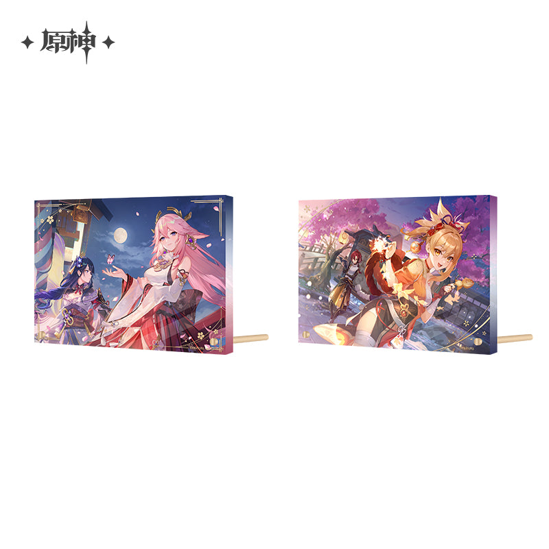 [Official Merchandise] Genshin Impact Theme Acrylic Block Display