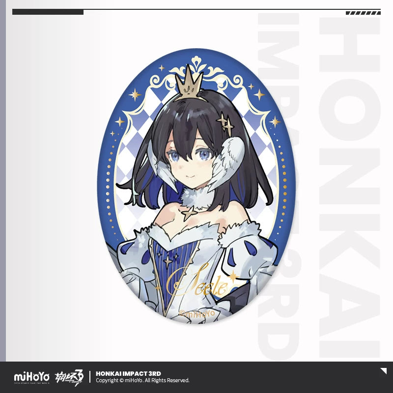 [Pre-Order] Starlit Waltz Series Tinplate Badge | Honkai Impact 3rd (Within 200 Days)