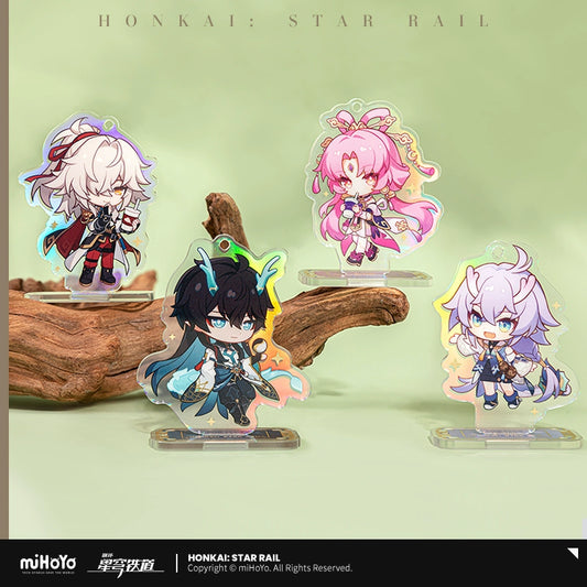 [Official Merchandise] Express Travel Notes Series Chibi Acrylic Hangable Standee | Honkai: Star Rail