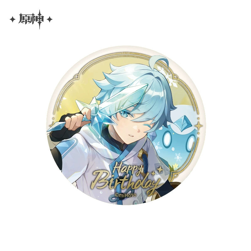 [Official Merchandise] Birthday Series Badge Vol.2 | Genshin Impact