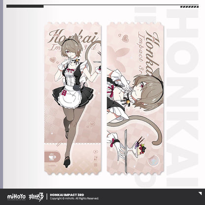 [Pre-Order] Fluffy Cafe Series Holographic Ticket | Honkai Impact 3rd (Within 200 Days)