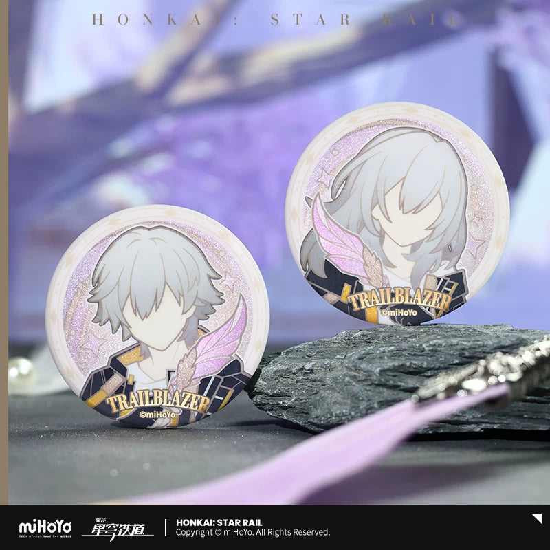 [Pre-Order] Trailblazer Writes Tinplate Badge | Honkai: Star Rail (Within 200 Days)