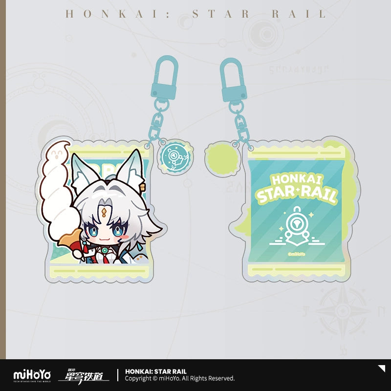 [Official Merchandise] KFC Series Chibi Sticker Pack Acrylic Charm | Honkai: Star Rail