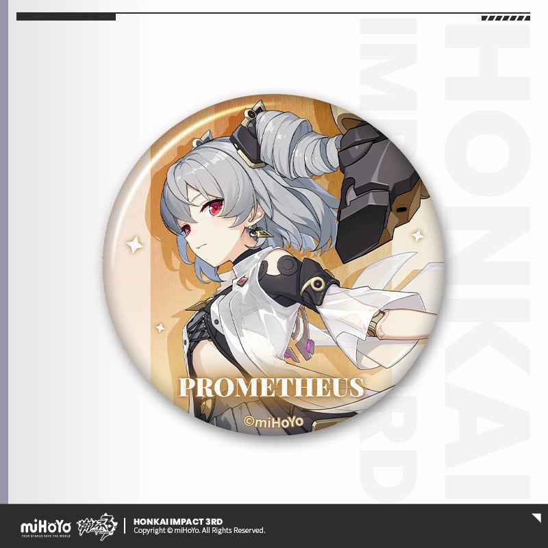 [Pre-Order] Character Illustration Series Tinplate Badges | Honkai Impact 3rd (August 2024)