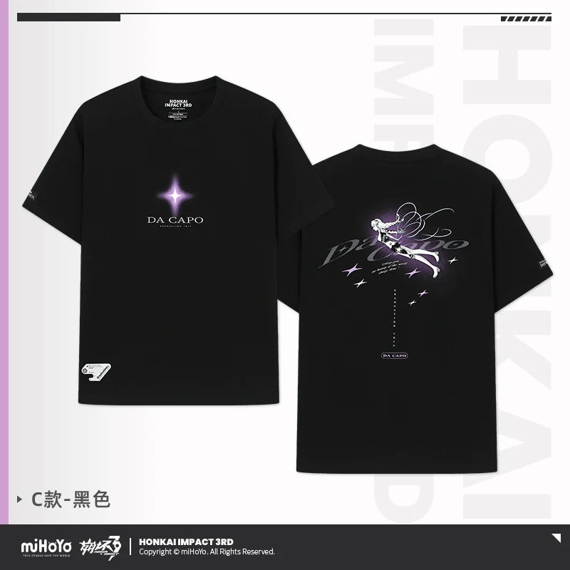 [Pre-Order] "Graduation Trip" Theme Impression T-Shirt | Honkai Impact 3rd (Sept 2024)