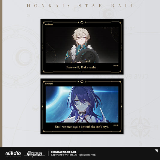 [Official Merchandise] The Memories We Share Series Lenticular Collectible Card | Honkai: Star Rail