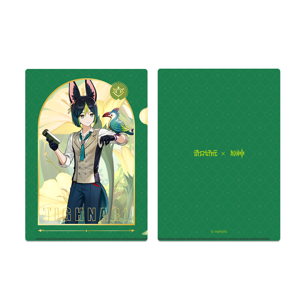 [Official Merchandise] Forest Adventure Series: Single Sheet Clip & Notebook & Shikishi & Badge | M&G Stationery X Genshin Impact