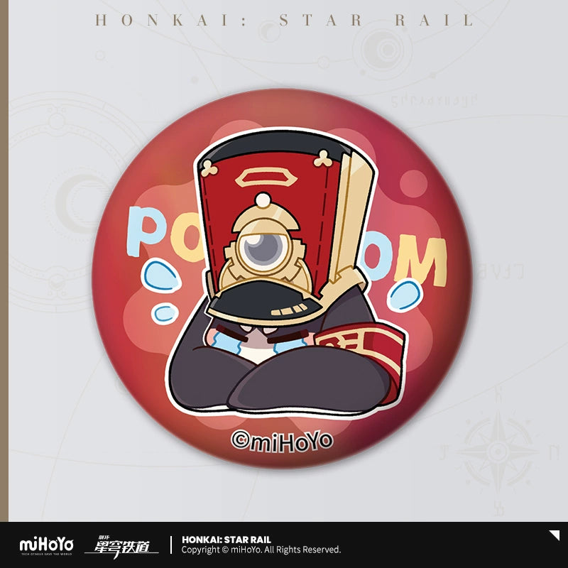 [Pre-Order] Pom-Pom Exhibition Hall Series: Pom-Pom Badge Set | Honkai: Star Rail (Sept 2024)