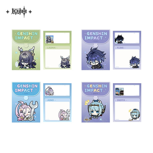 [Pre-Order] Chibi Emoji Series Standable Sticky Note - Nod-Krai | Genshin Impact (Jan 2026)