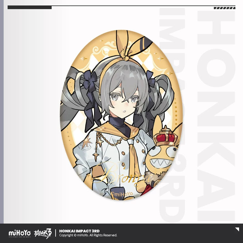 [Pre-Order] Starlit Waltz Series Tinplate Badge | Honkai Impact 3rd (Within 200 Days)