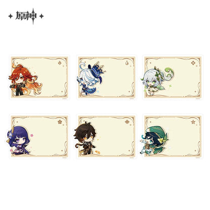 [Official Merchandise] Teyvat Exhibition Theme Series Chibi Merchandise | Genshin Impact