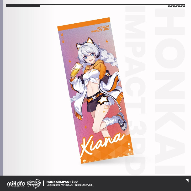 [Official Merchandise] Lovely Encounter Series: Holographic Tickets | Honkai Impact 3rd x CoCo