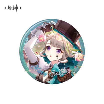 [Pre-Order] Birthday Series Character Badges 2025 | Genshin Impact (Nov 2025)